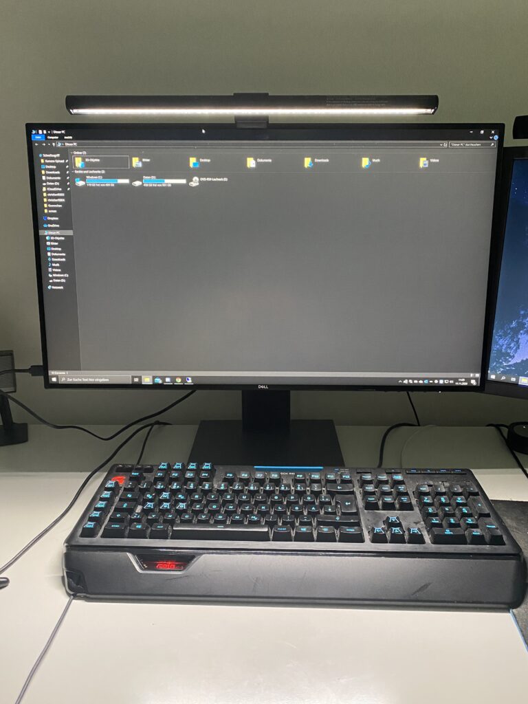 BenQ Screenbar kaltes Licht