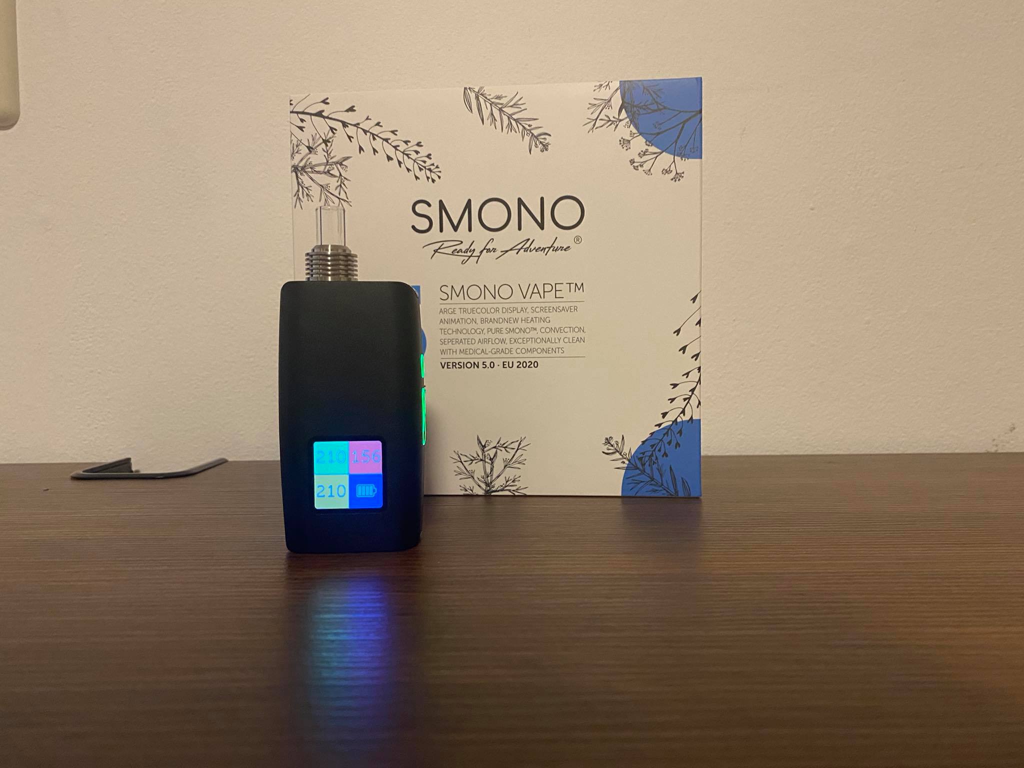 günstige vapes Smono 70s Vaporizer – Dual Konduktion, 240 °C, USB-C & Edelstahlkammer main image 1
