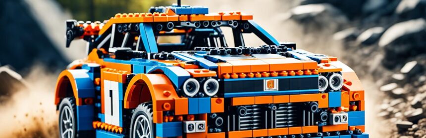 Lego Technic App-gesteuerter Top-Gear Rallyewagen Bausatz