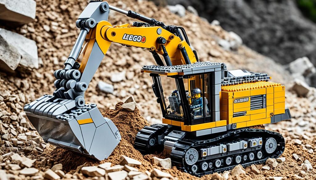 Lego Technic Liebherr R 9800 Bagger Bausatz