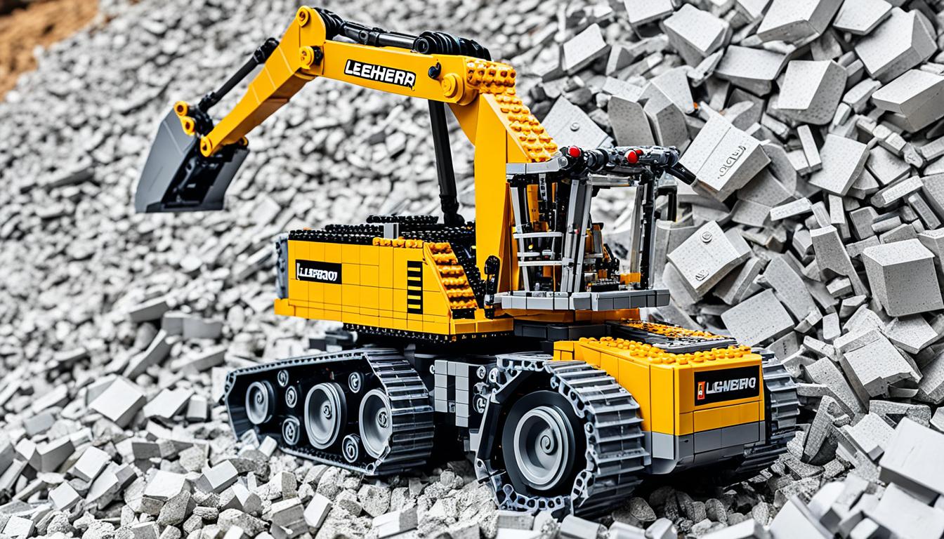 Lego Technic Liebherr R 9800 Bagger Bausatz