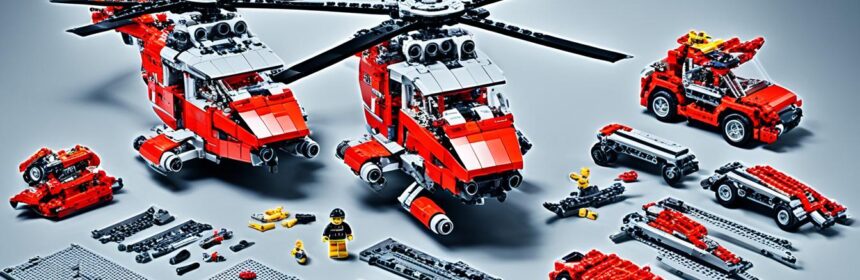 Lego Technic Rettungshubschrauber Bausatz