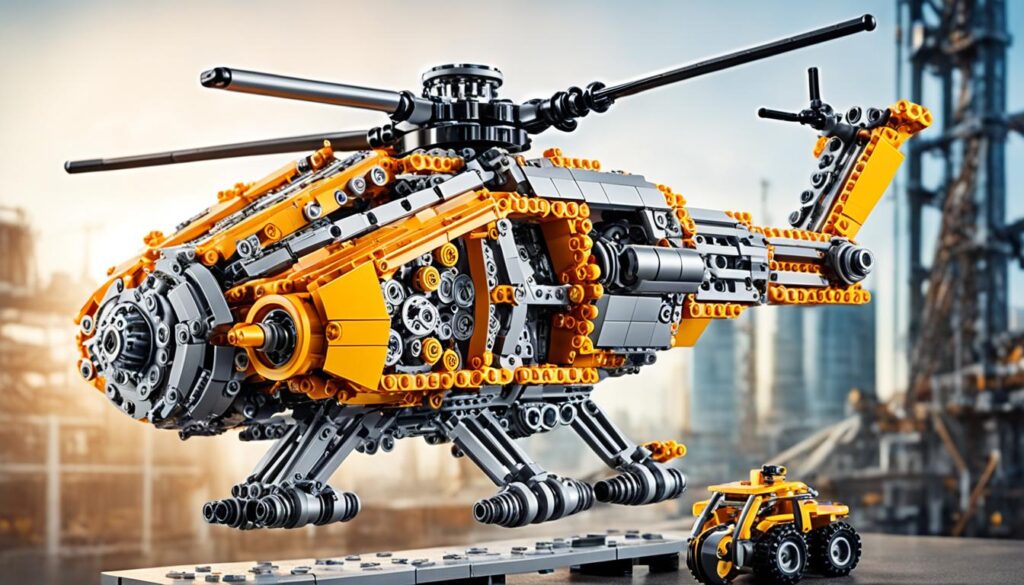Lego Technic Schwerlasthubschrauber Bausatz