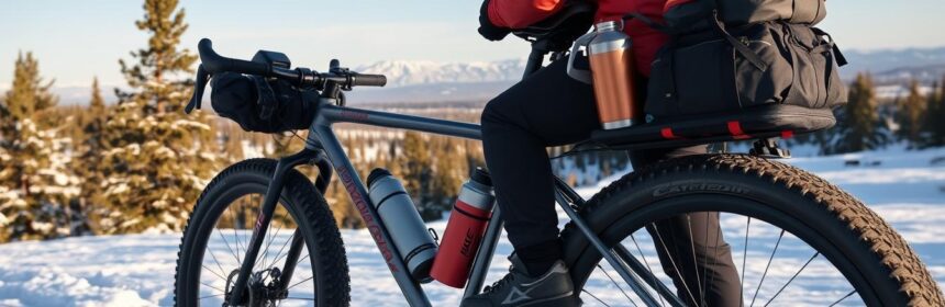 Gadgets für Bikepacking bei kalten Wetter